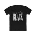 White Cotton Crew Tee — Minimal Blank Template Shirt