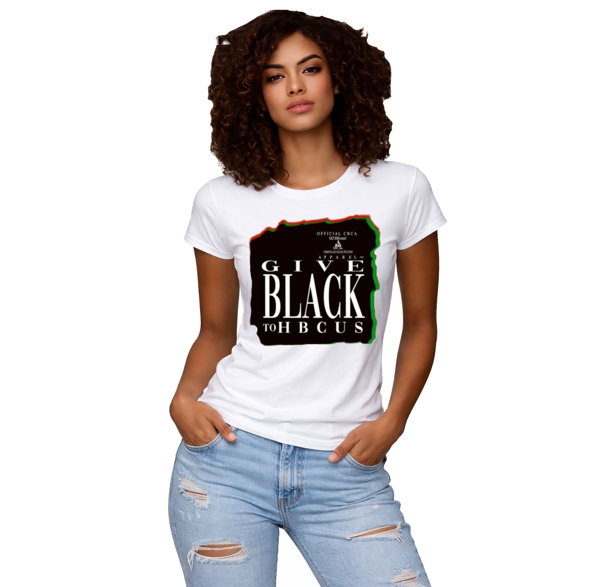 GIVE BLACK TO HBCUs ANCESTRAL T-Shirt.