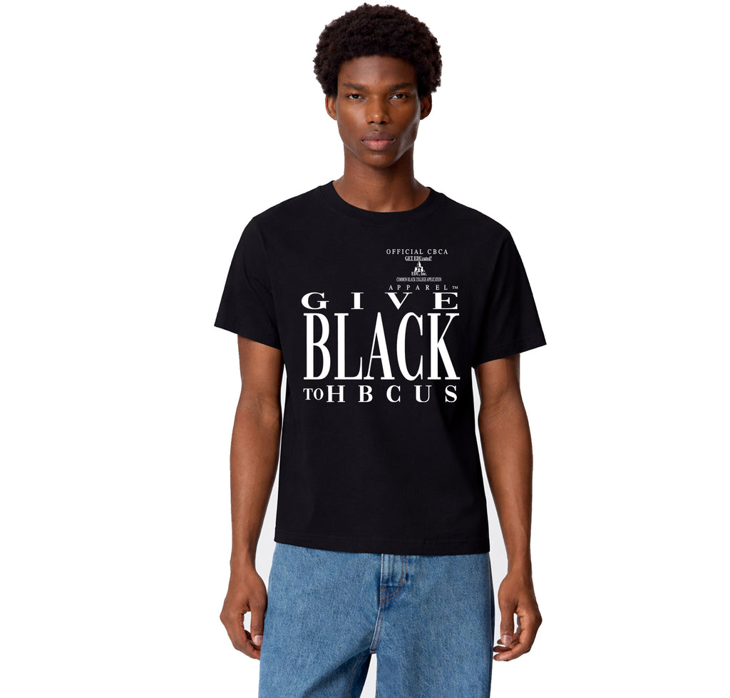 Give Black To HBCUs Statement T-shirt