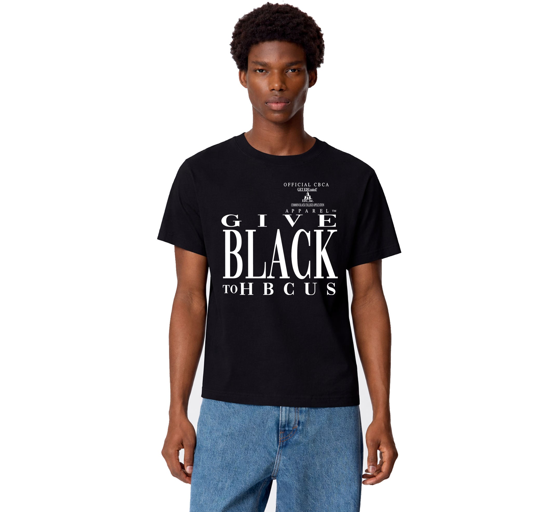 Give Black To HBCUs Statement T-shirt